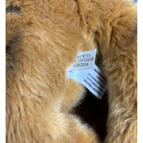 FAO Schwartz Bengal Tiger Plush 24" Realistic Stuffed Animal Toys R Us 2015 - Picture 6 of 6